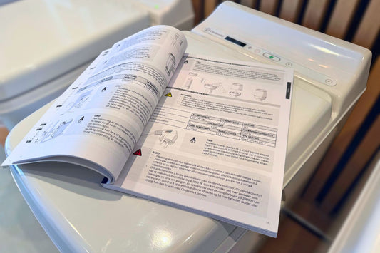 Installere din Cinderella forbrenningstoalett