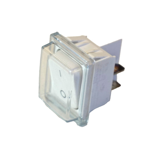 Interruptor basculante 2 polos - blanco - 230VAC