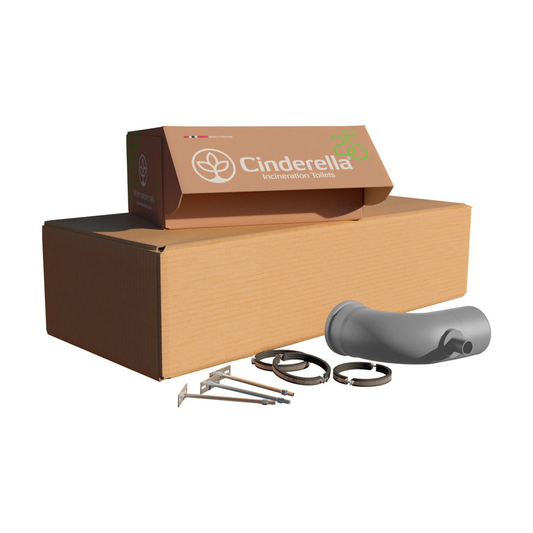 Caja para kit de instalación Cinderella Gas, Norteamérica